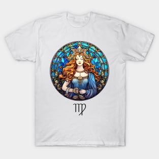 Stained Glass Virgo T-Shirt